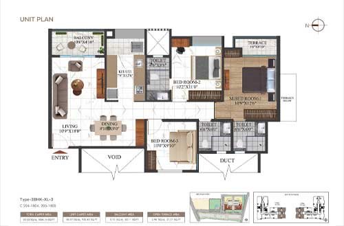 Shriram Superstar 3 bhk